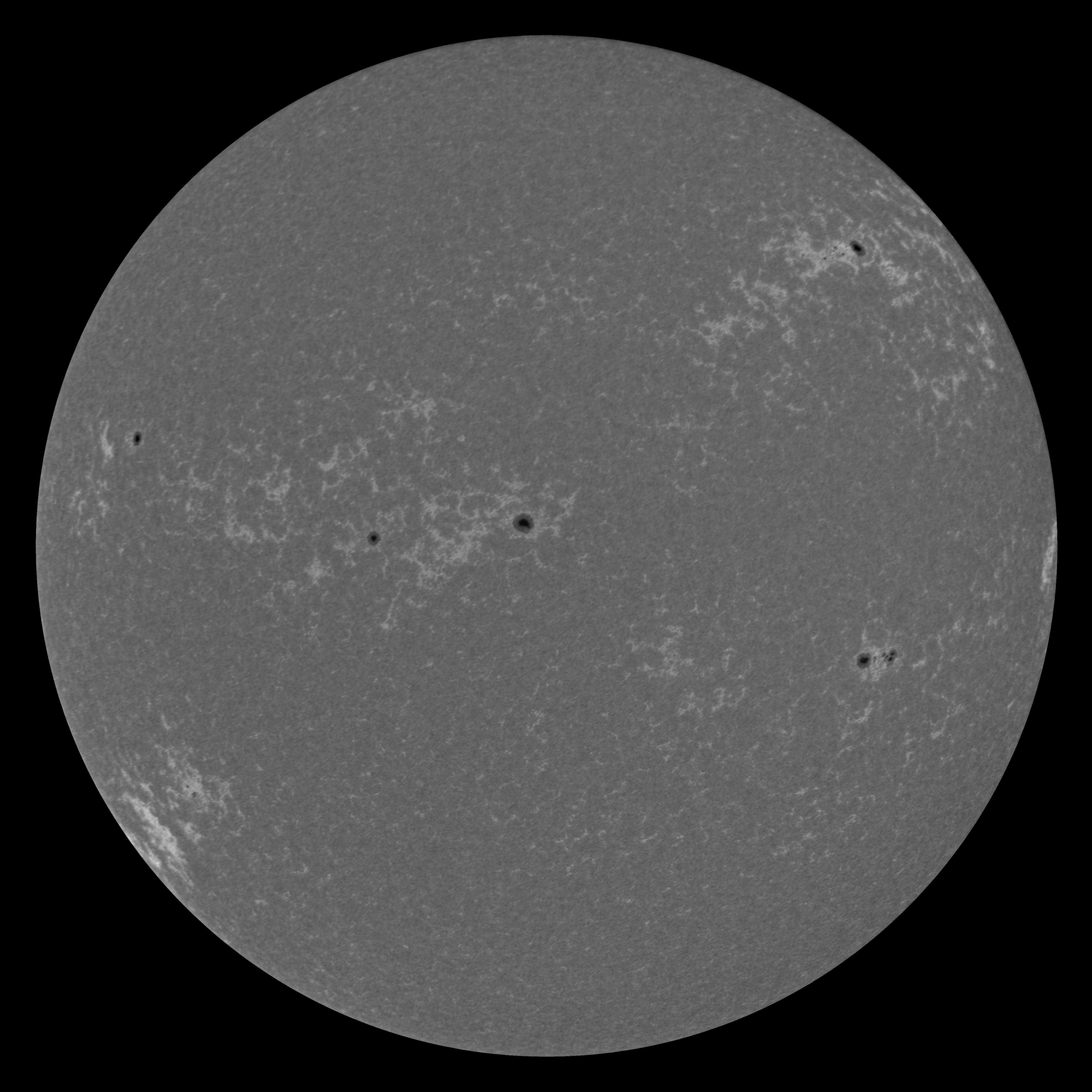 flat solar calcium image